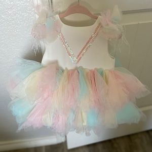 Beautiful custom dress from Turkey size 18 months